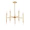 Maxim Lighting Rome 10-Light Chandelier 24625SBR - alternate 1